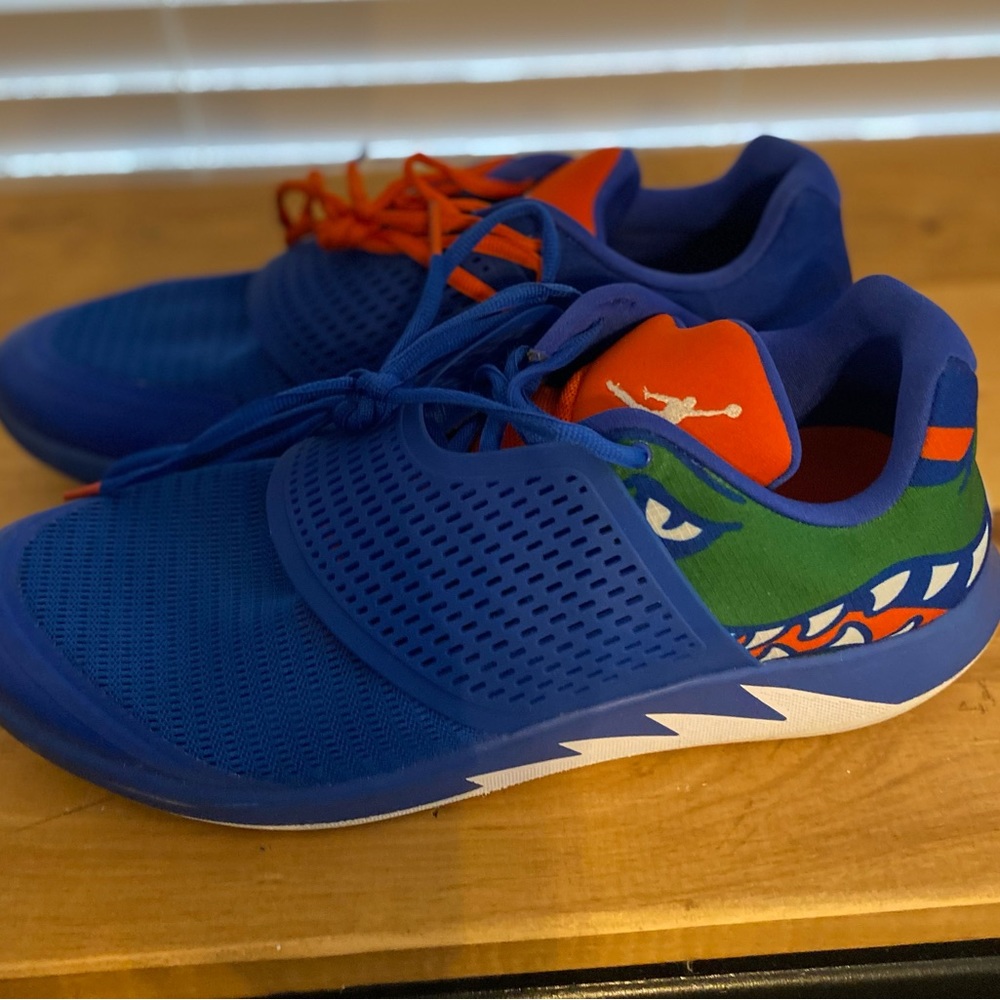 Air Jordan Grind 2 Florida Gators Running Shoe Blue/Orange Mens 12